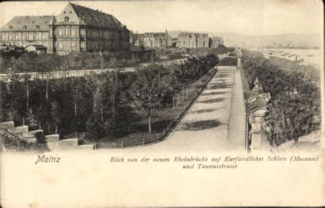 Ansichtskarte Postkarte Mainz Am Rhein Blick Von Der Akpool De