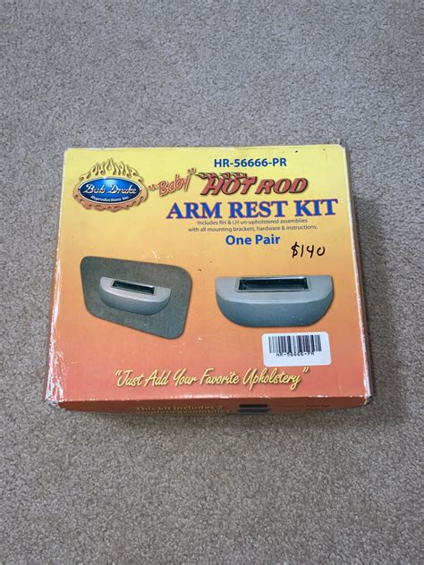 Hot Rod Arm Rest Kit Bob Drake New In Box Nib Hotrod Armrest The H A M B