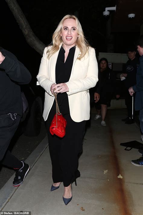 Rebel Wilson Is Seen For The First Time Since Sacha Baren Cohen Split