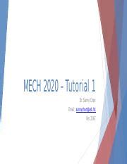 Mech Tutorial L Ac Pdf Mech Tutorial Dr Sunny