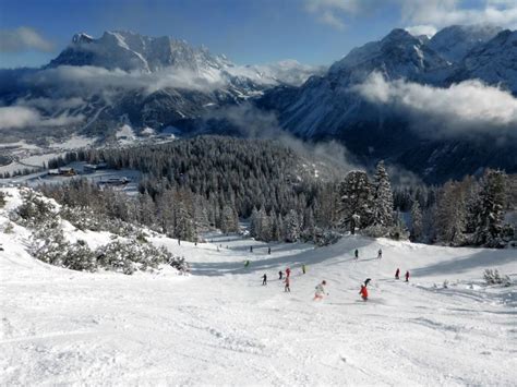 Ski Resort Lermoos Grubigstein Skiing Lermoos Grubigstein