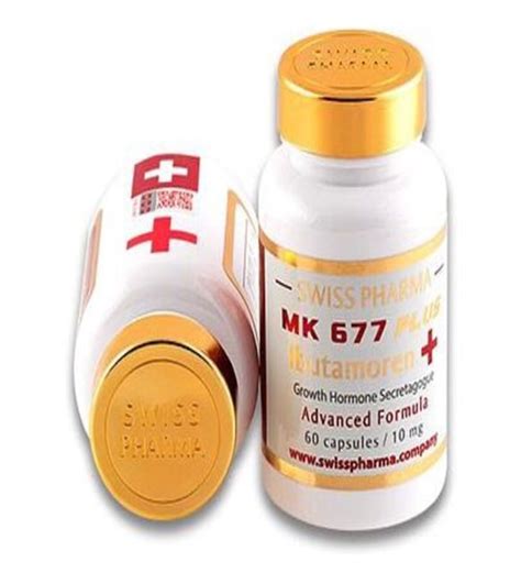 Swiss Pharma Sarms MK 677 İbutamoren 60 Tablet 10 Mg