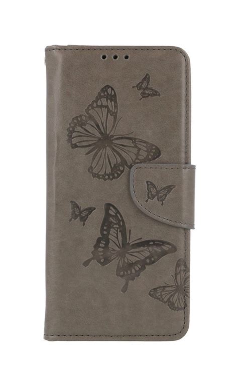 Obal pouzdro Vivo Y33s Butterfly šedé 70920 ProMobily cz