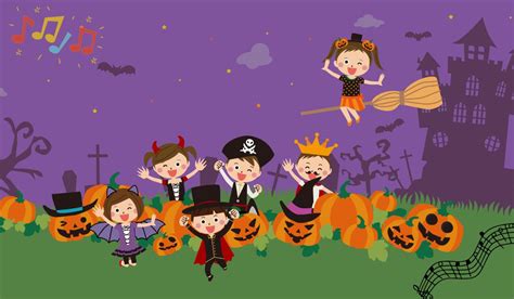 7 letras de Canciones de Halloween para niños