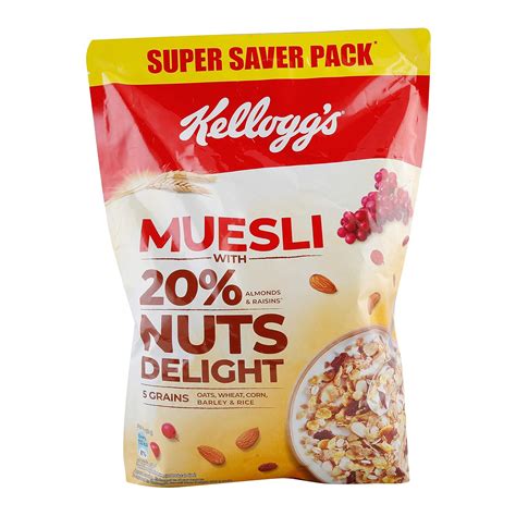 Kellogg S Muesli Nuts Delight G Pouch Amazon In Grocery