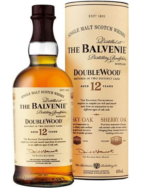 Виски Balvenie Doublewood 12 Years Old, gift tube 0.7 л цена, отзывы ...