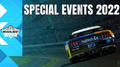 Iracing Special Event Schedule Youtube