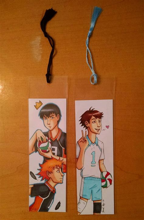 Haikyuu Copic Marker Bookmarks By Marlin Rae On Deviantart