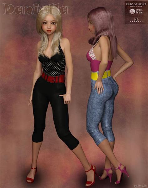 Tdt Daniella For Teen Josie D Models For Daz Studio And Poser