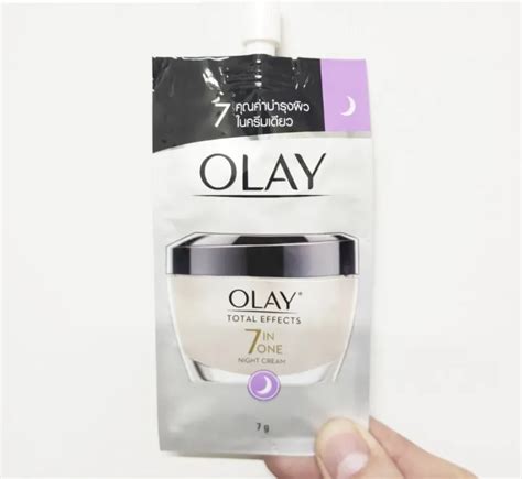 Olay โอเลย์ โททัล เอฟเฟ็คส์ 7 อิน 1 ไนท์ครีม 7g [1ซอง] Th