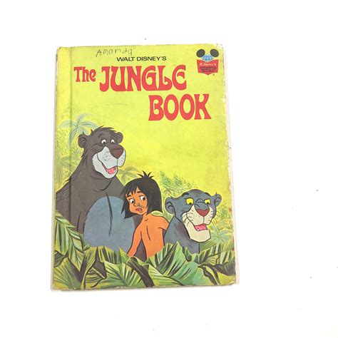 Jungle Book Disney Wonderful World Of Reading