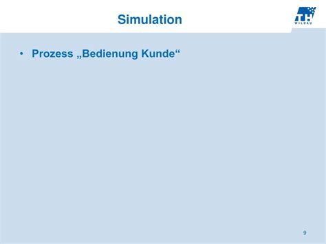 Ppt Simulation Von Gesch Ftsprozessen In Der Bibliothek An Der Th