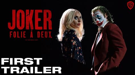 Joker 2 Folie à Deux First Trailer 2024 Lady Gaga Joaquin Phoenix