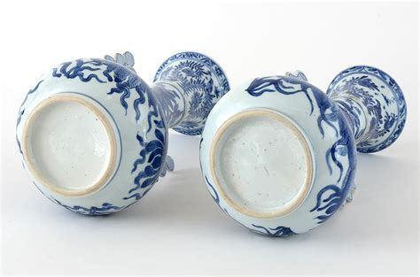 China Paar Vasen Kangxi Venetian Glass Style 3103 Galerie Hafner