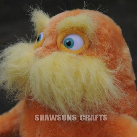 DR. SEUSS THE LORAX PLUSH STUFFED TOYS 12" LORAX SOFT DOLL FIGURE | eBay