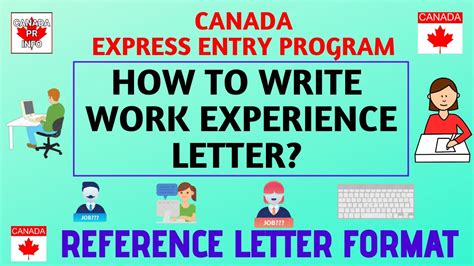 How To Write Experience Letter Reference Letter Proof Of Employment