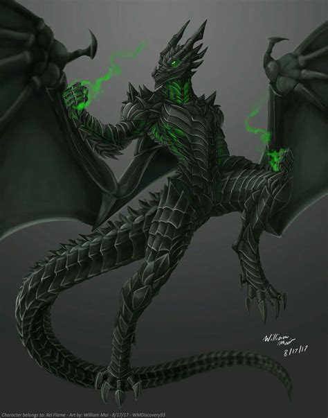 Corrupted Dragonian Form Dragon Artwork Fantasy Dragon Concept Art