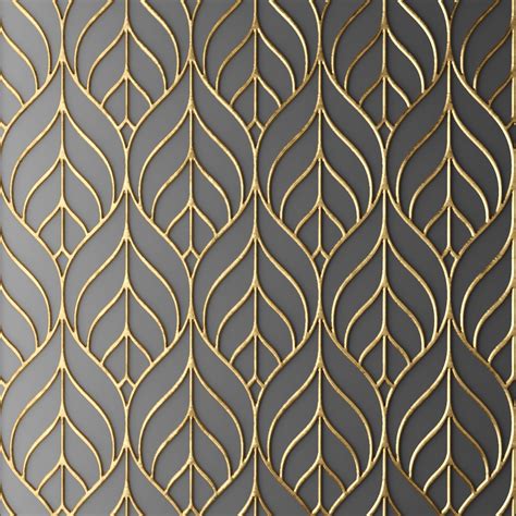 Motif Art Deco Art Deco Pattern Art Deco Design 3d Pattern