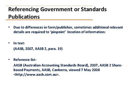 Lecture 24 Referencing Harvard Referencing System Journal Article