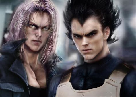 Vegeta And Trunks Semi Realistic Concept Wip By Shibuz4 On