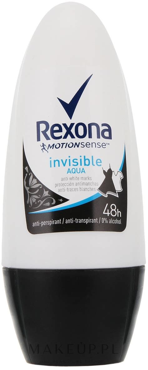 Rexona Deodorant Roll Antyperspirant W Kulce Invisible Aqua Makeup Pl