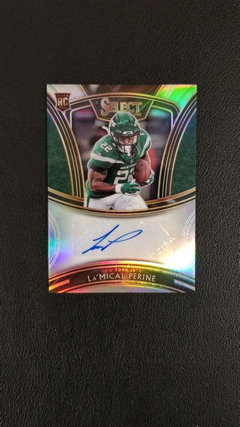 2020 Panini Select SS LAP La Mical Perine Rookie Autograph Silver