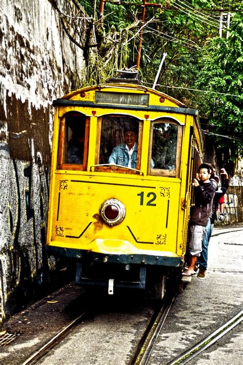 einzigen zwei Straßenbahnlinien in Rio de Janeiro Brasilien sind