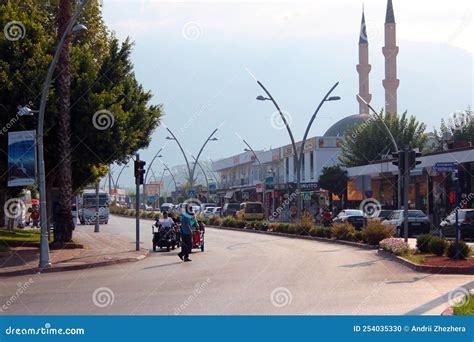 Kemer Turkey August 14 2022 Street View Of Kemer Antalya Province