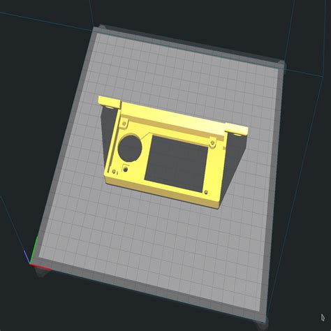 Free 3D File Fysetc Mini 12864 RGB Holder For AM8 Angled 30 Degrees