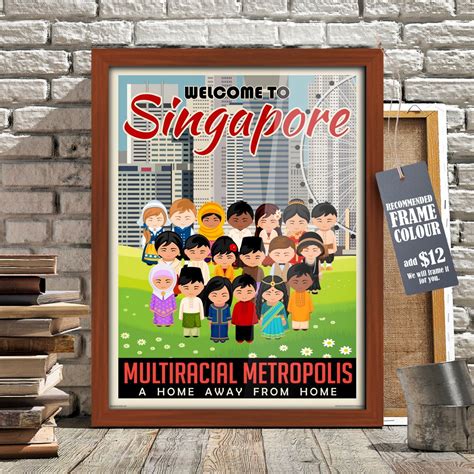 Art Prints Art Prints 30x40cm Singapore Singapore Vintage