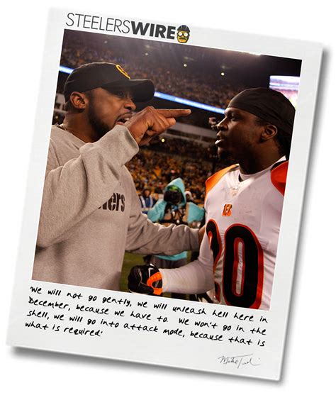 Pittsburgh Steelers Coach Mike Tomlin In His Own Words Obviously