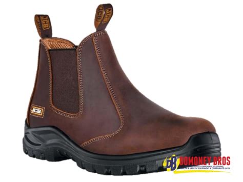 Jcb Chelsea Safety Boot Brown Domoney Brothers