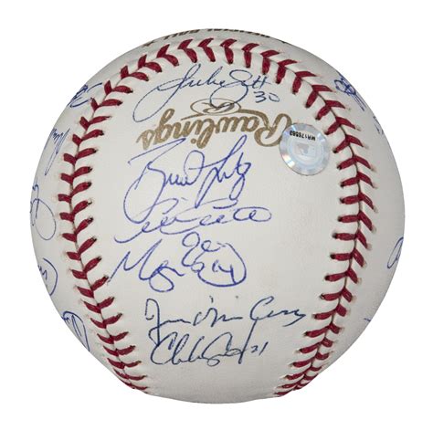 Lot Detail - 2005 Houston Astros World Series Team Signed Baseball (MLB ...