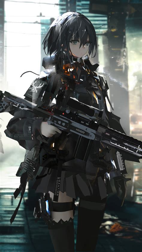 Sci Fi Girls Soldier Hd Phone Wallpaper Rare Gallery