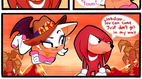 Knuckles Adventure Knuckles X Rouge Comic Dub YouTube