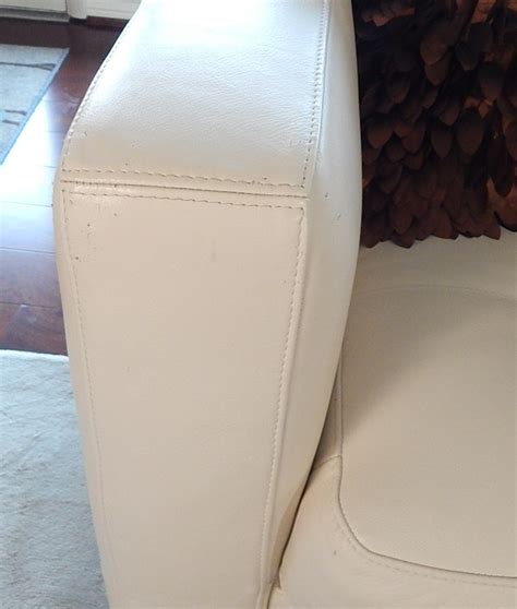 Contemporary White Leather Sectional Sofa | EBTH