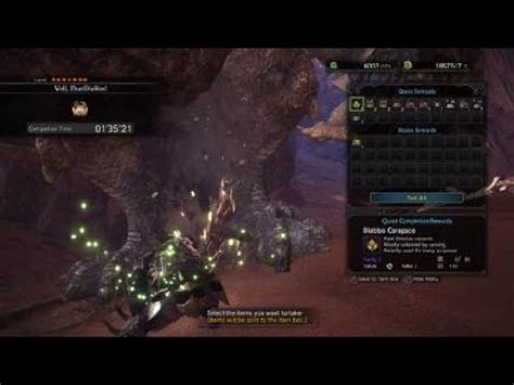 MHWorld Highrank Diablos Solo Charge Blade 1 35 YouTube