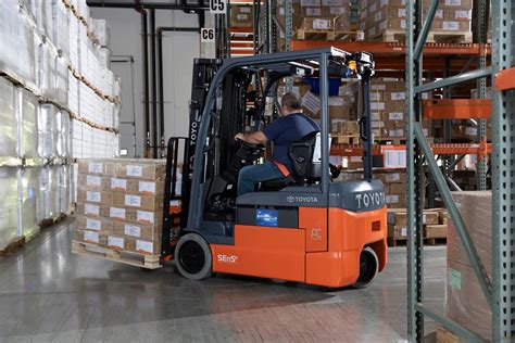 Toyota Electric Forklifts Assembled In The U S A Toyota Forklifts