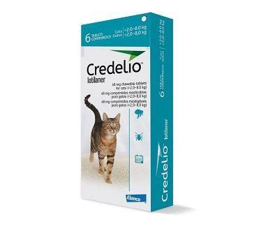 CREDELIO 48 Mg Gatos De 2 A 8 Kg 6 Comp M Rafael Del Campo