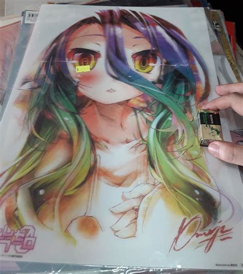 Schwi No Game No Life Zero Glossy Poster Hobbies Toys Memorabilia