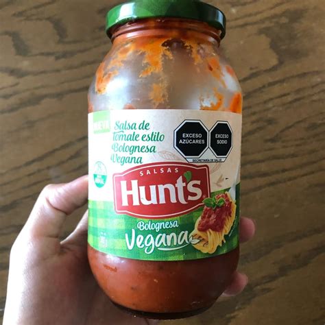 Hunt s Boloñesa vegana Review abillion