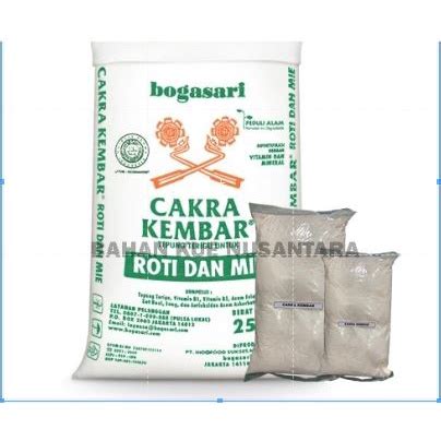 Jual TEPUNG TERIGU CAKRA KEMBAR KEMASAN REPACK 1 KG Shopee Indonesia