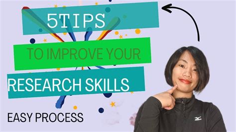 Five Tips To Improve Your Research Skills Youtube