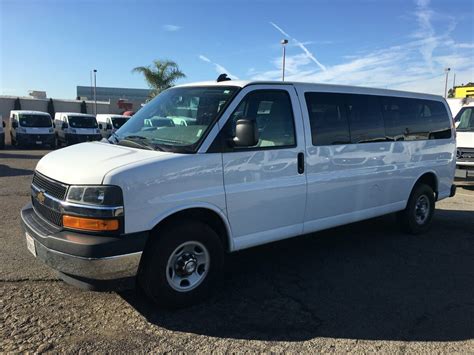 2018 Chevrolet Express 3500 Extended 15 Passenger Van Lt 319651 New Chevrolet Express For Sale