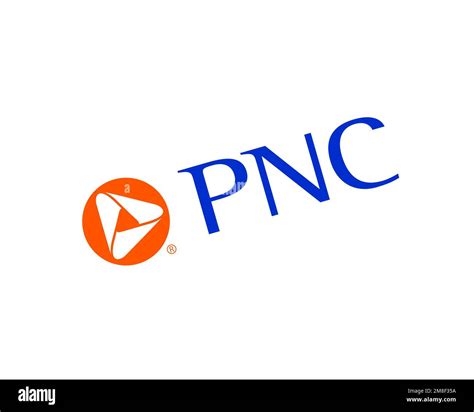 Pnc Financial Services Rotated Logo White Background Stock Photo Alamy