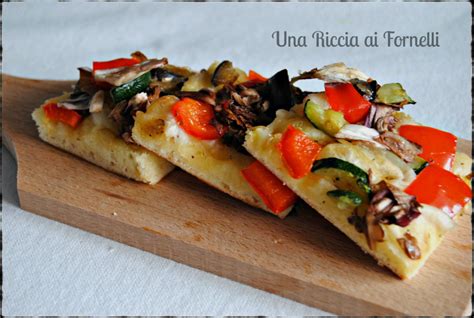 Focaccia Con Verdure Ricetta Focaccia Focaccia Al Microonde