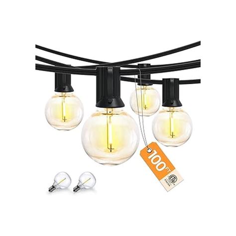 100 Ft Dimmable Outdoor String Lights – simplexdeals