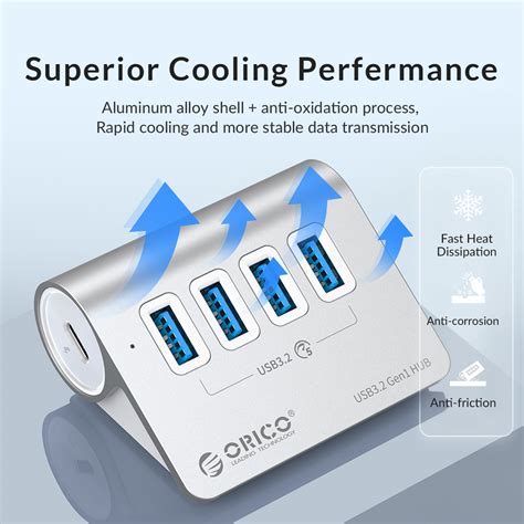 Orico Port Usb Hub With Card Reader Orico