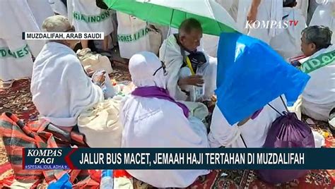 Jalur Bus Menuju Mina Macet Parah Jemaah Haji Sempat Tertahan Di