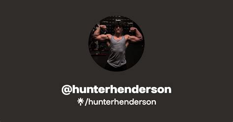 hunterhenderson | Instagram, TikTok | Linktree